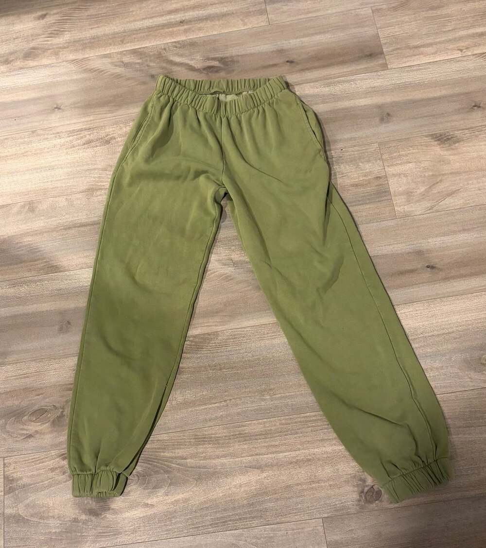 Brandy Melville Rosa Sweatpants Green One Size